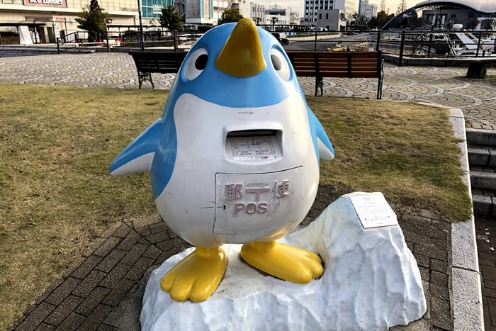 ペンギン型ポスト