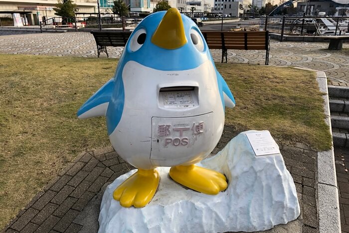 ペンギンの郵便ポスト